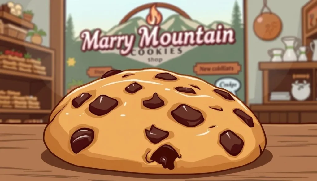 Image of a chocolate chip cookie at Mary's Mountain Cookies