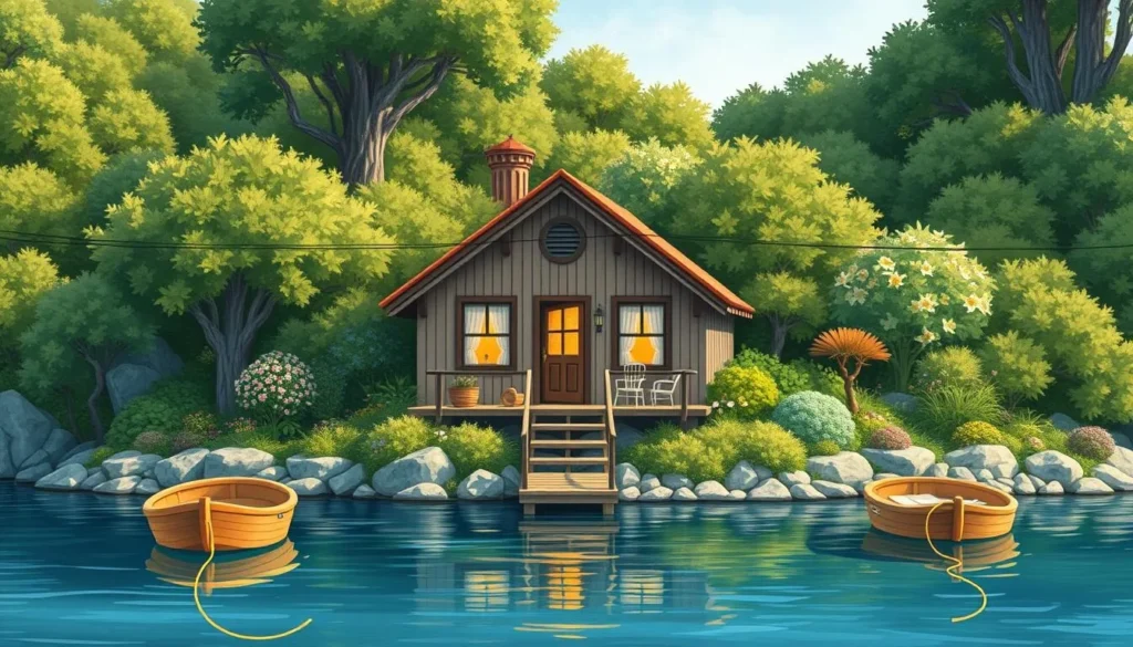 Image of a cozy accommodation on the Koster Islands