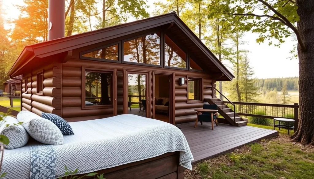 Image of a cozy cabin in Vimmerby near Norra Kvill National Park
