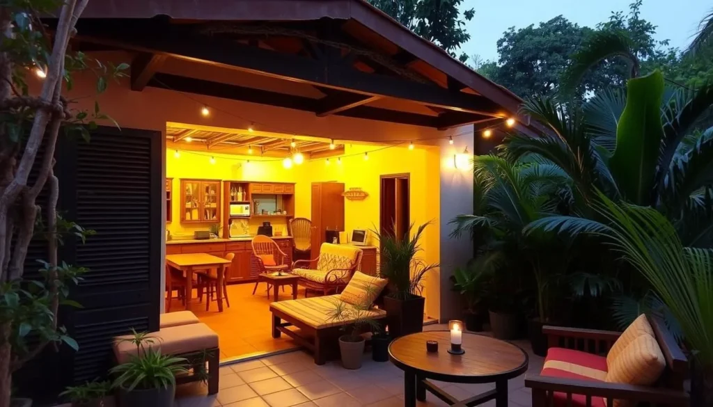 Image of a cozy hostel in Punta del Diablo