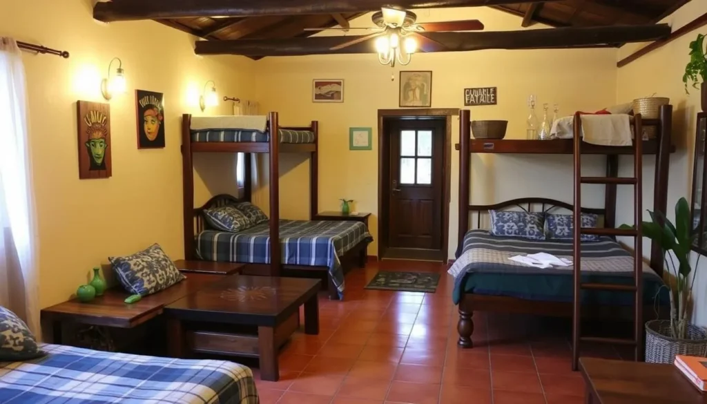 Image of a cozy hostel in San Gil