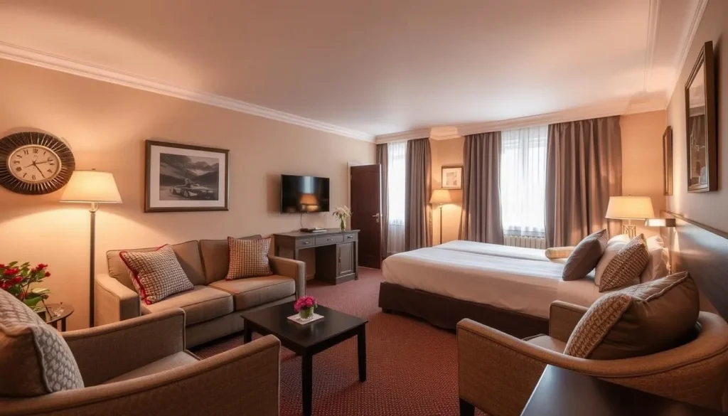 Image of a cozy hotel room in Brandys nad Labem-Stara Boleslav