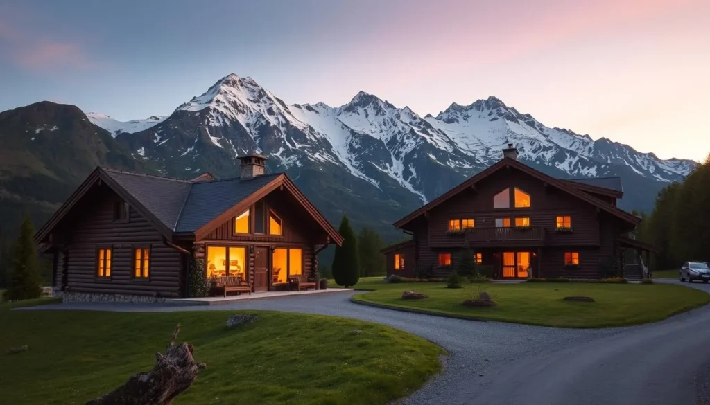 Image of a cozy mountain lodge in Innlandet