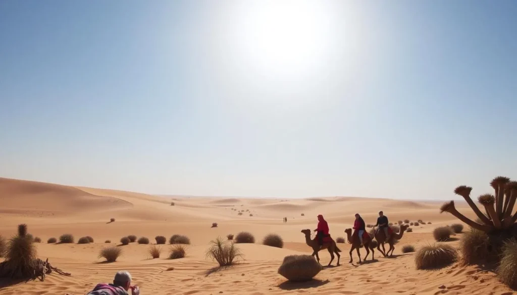 Image of a desert excursion from Medina