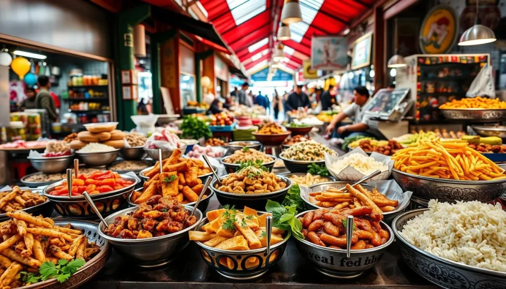 Image of a diverse culinary scene in Redbridge