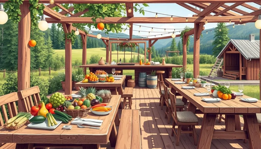 Image of a farm-to-table experience in Innlandet