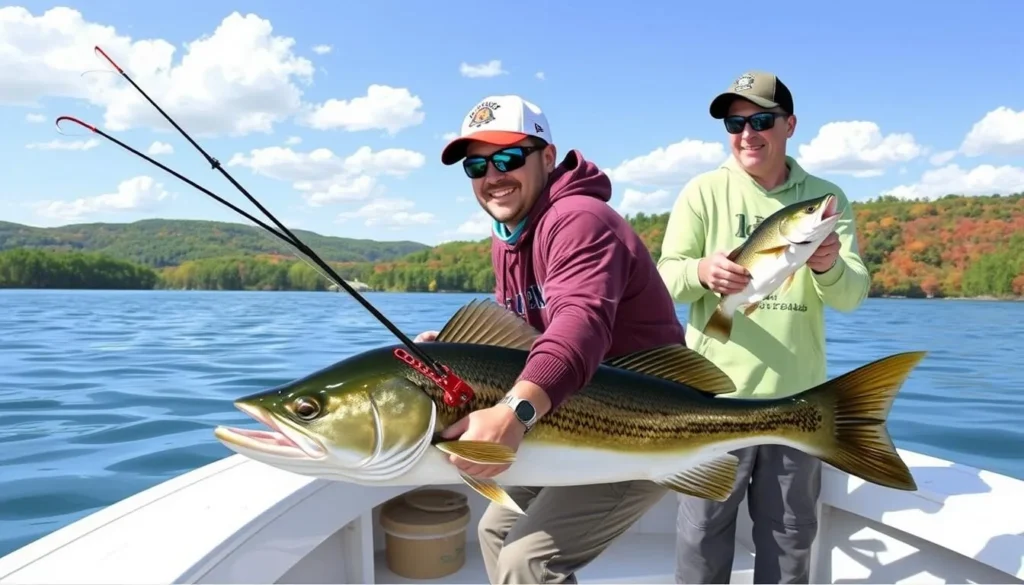 Image of a fishing charter on Conesus Lake with Upstate Anglers