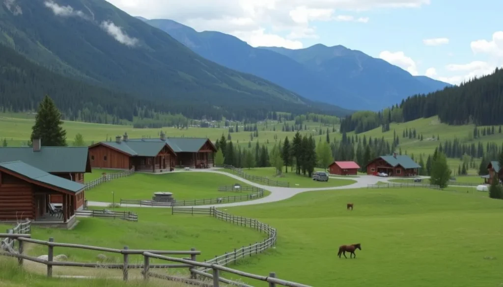 Image of a guest ranch in Cariboo Chilcotin Coast