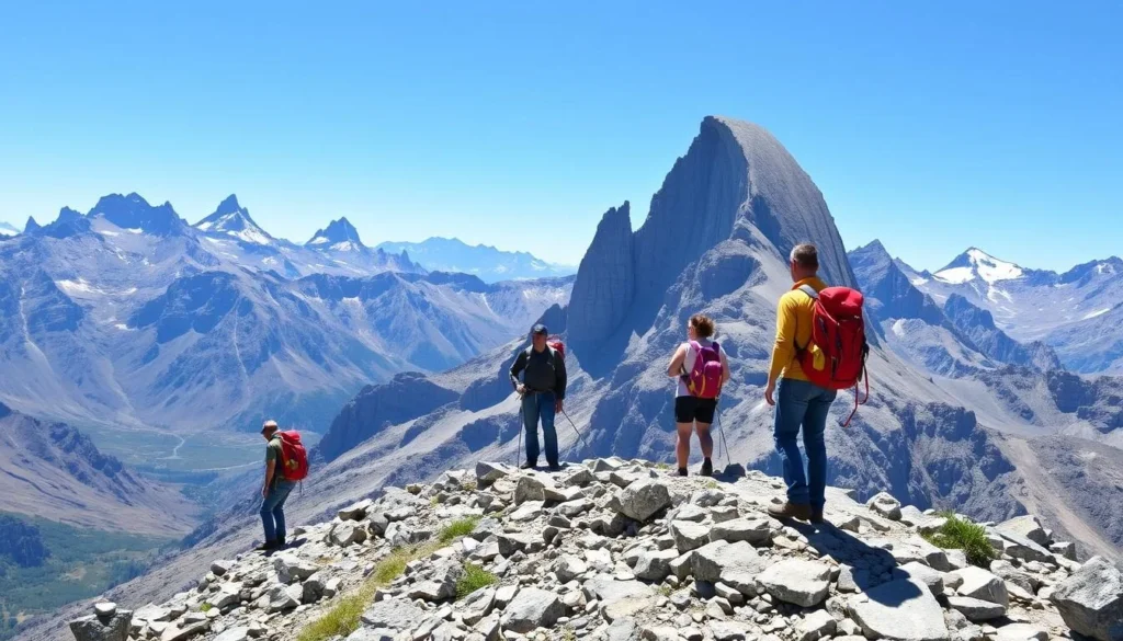 Image of a guided climbing tour in Hurrungane