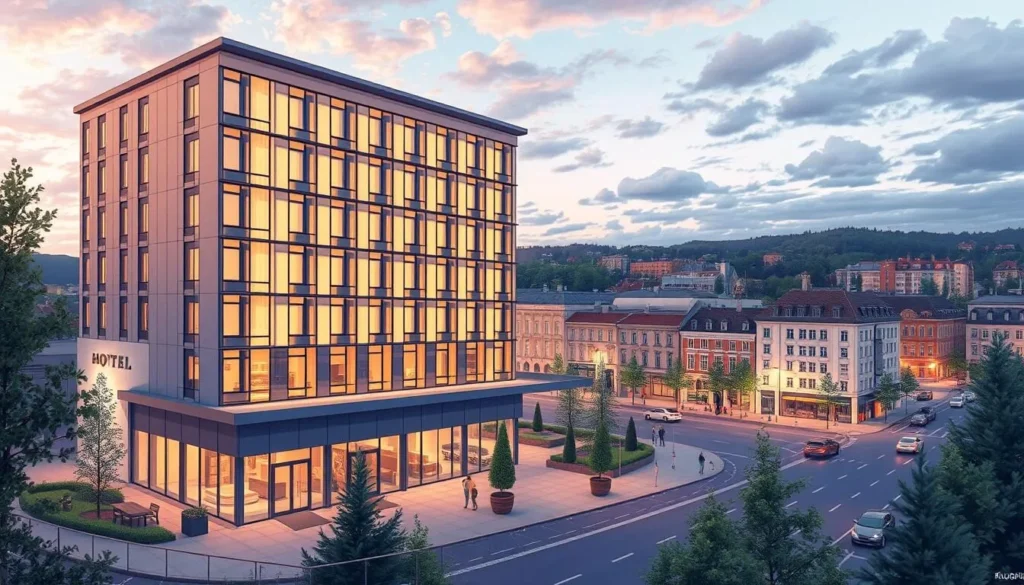 Image of a hotel in Kuopio city center
