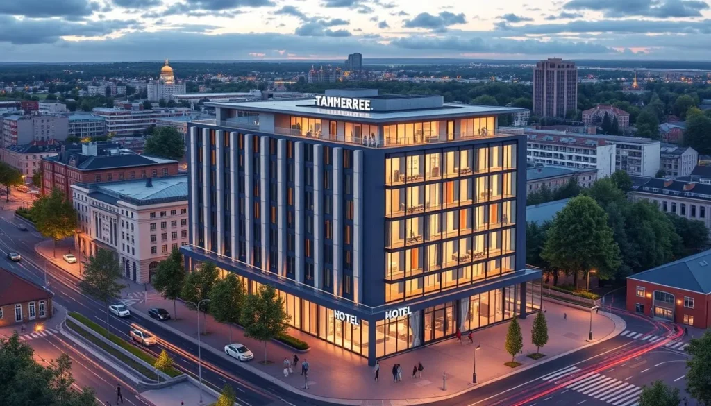 Image of a hotel in Tampere city center
