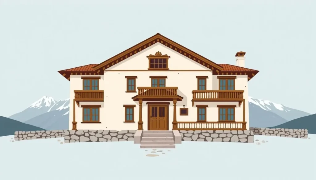 Image of a lodge in Cabanaconde with a traditional Peruvian setting