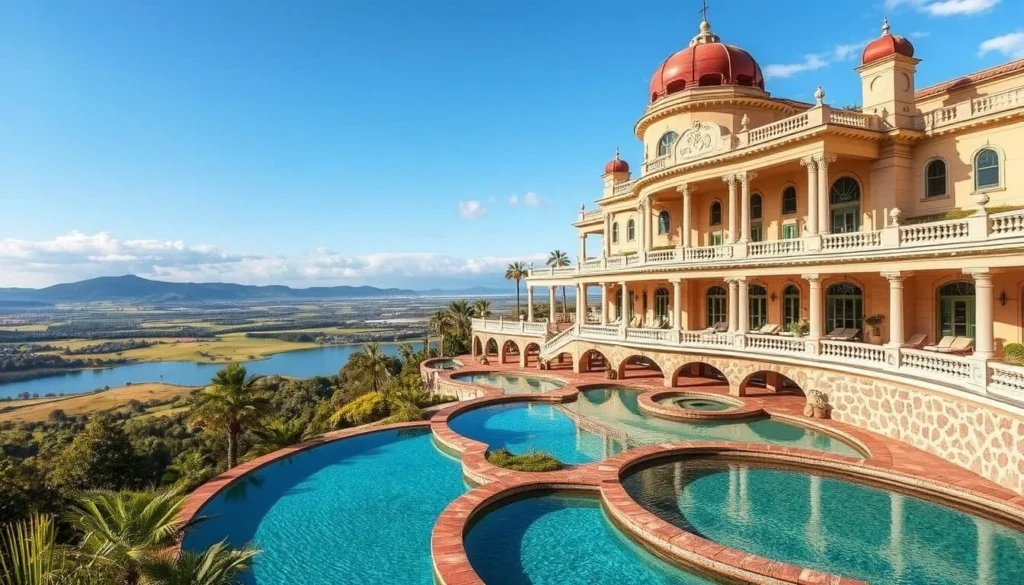 Image of a luxurious thermal resort in Salto, Uruguay