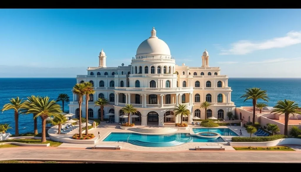 Image of a luxury hotel in Paracas
