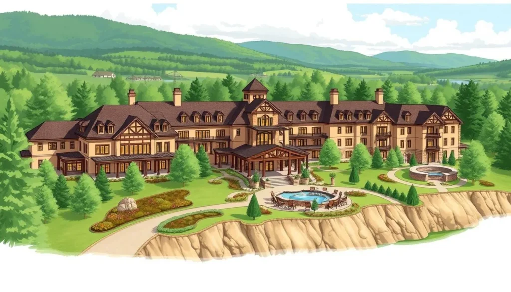 Image of a luxury resort near Binghamton Image of a luxury resort near Binghamton
