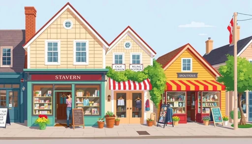 Image of a quaint boutique in Stavern
