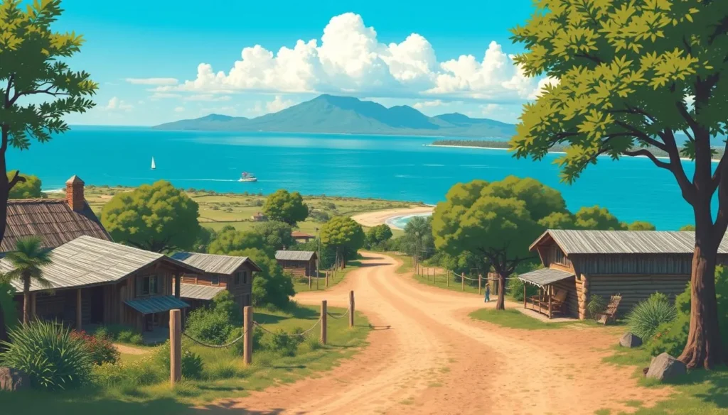 Image of a scenic day trip location near Nieuw Nickerie