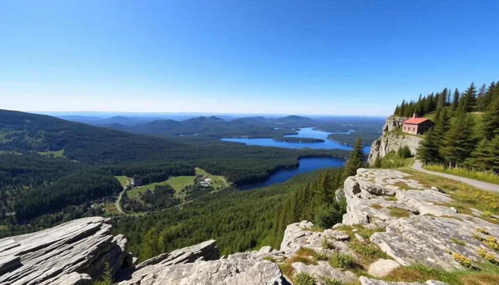 Image of a scenic viewpoint in Dalarna
