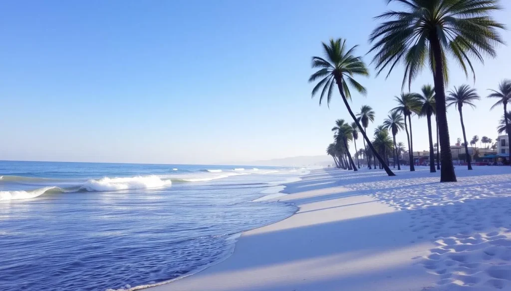 Image of a serene beach in Barcelona-Puerto La Cruz