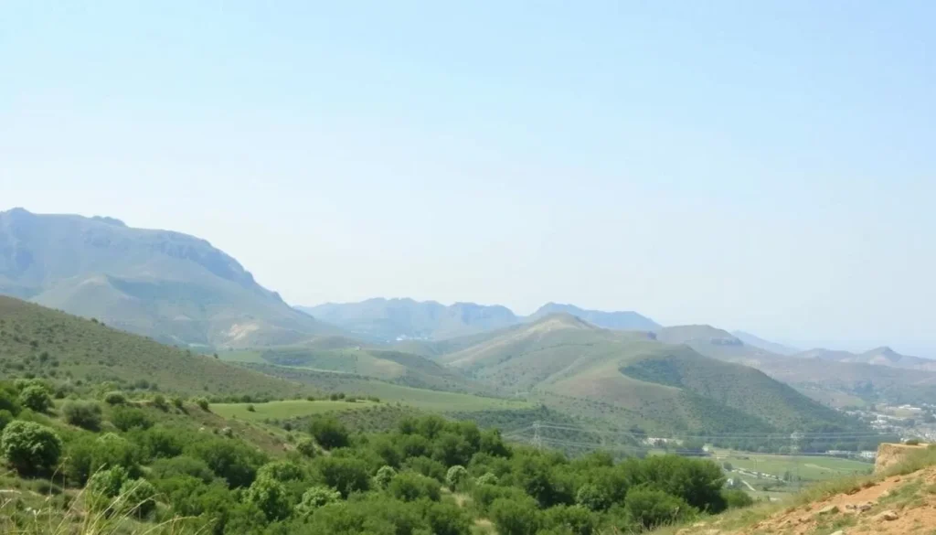 Image of a serene landscape in the Northern Emirates