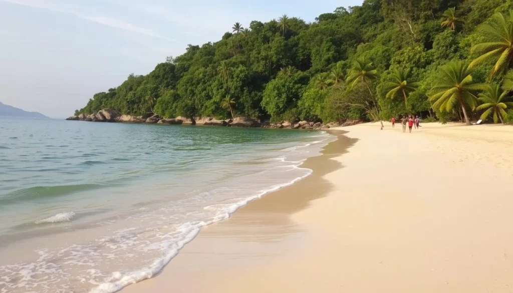 Image of a serene, lesser-known beach around Lake Vaddo