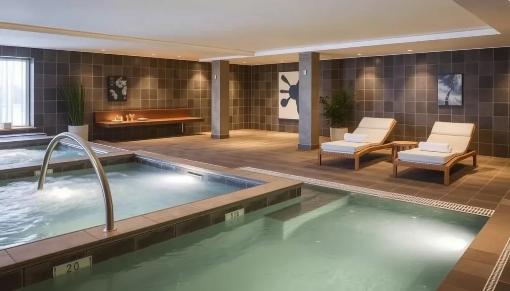 Image of a serene spa at Hotel Tylösand in Halmstad
