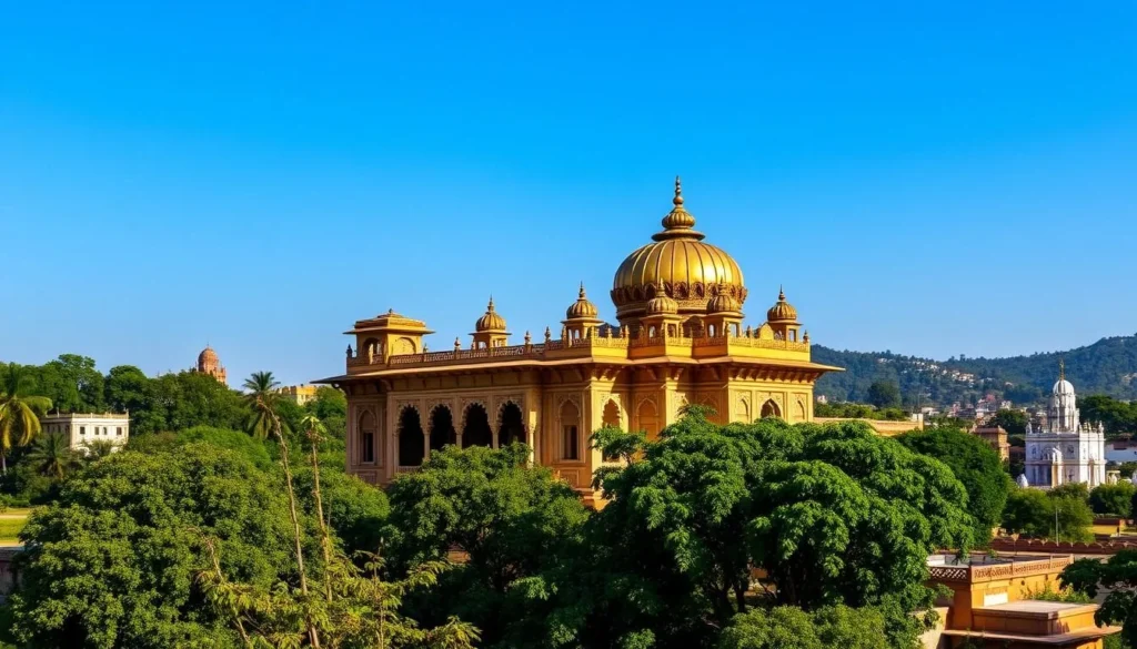 Image of a temple or mosque in Rampur