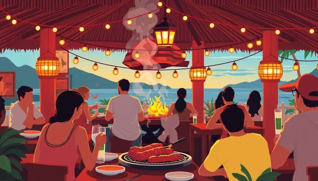 Image of a traditional Brazilian churrascaria in Balneario Camboriu
