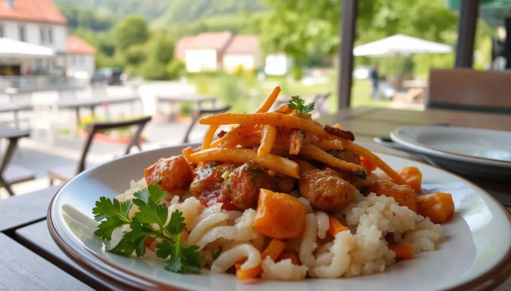 Image of a traditional Czech dish in Ceska Lipa
