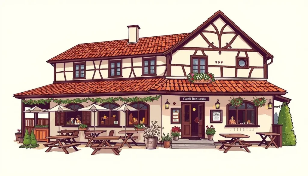 Image of a traditional Czech restaurant in Svitavy