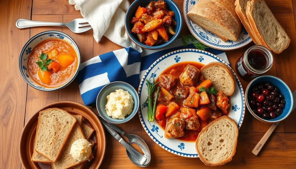 Image of a traditional Finnish meal