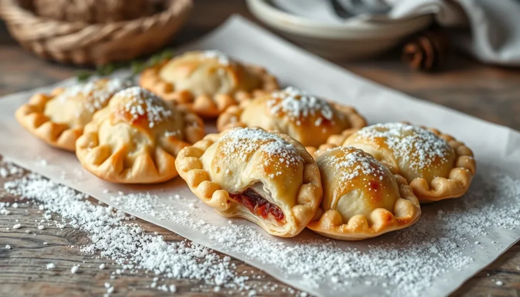 Image of a traditional Lapland dish, such as karjalanpiirakka (Karelian pasties)