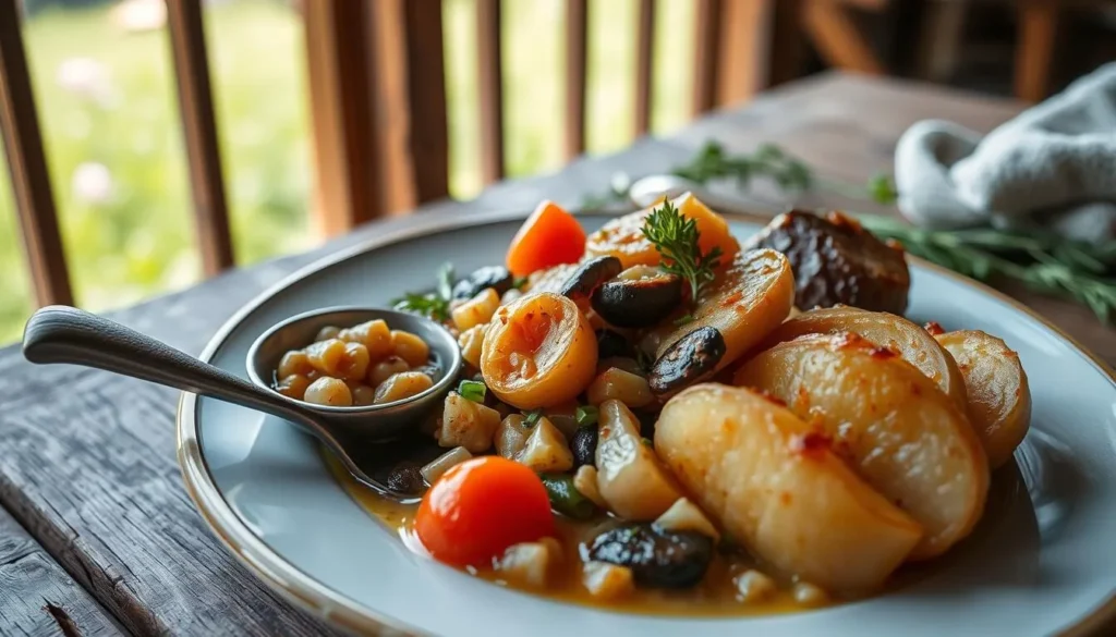 Image of a traditional Norwegian dish from Østfold