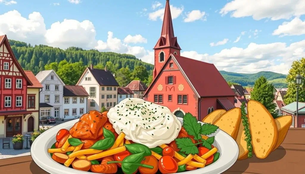 Image of a traditional Swedish dish in Falun
