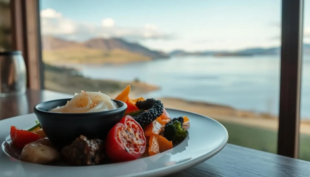 Image of a traditional Swedish dish served on Hemso Island
