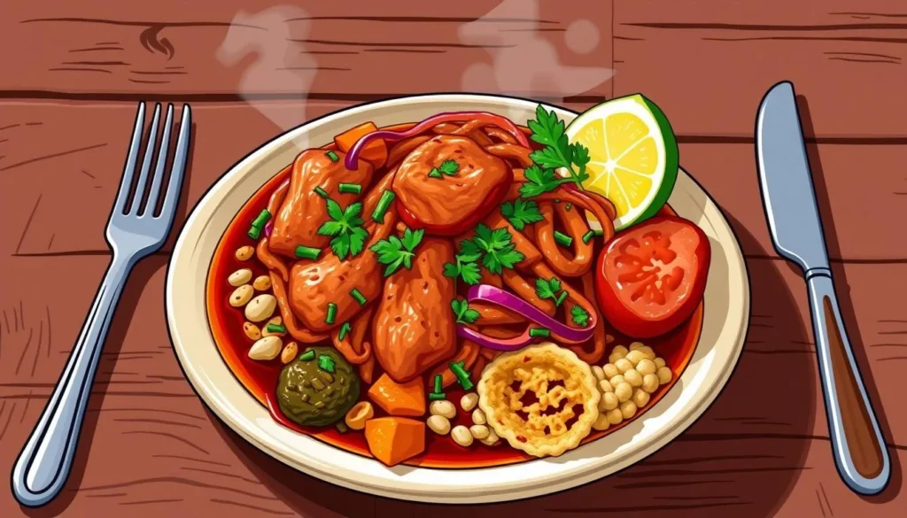 Image of a traditional Venezuelan dish