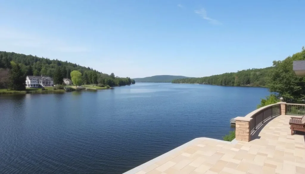 Image of a waterfront property near Slapy Reservoir