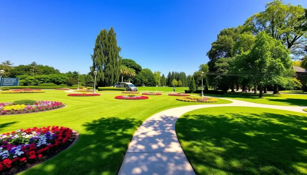 Image of a well-maintained park in South Dumdum