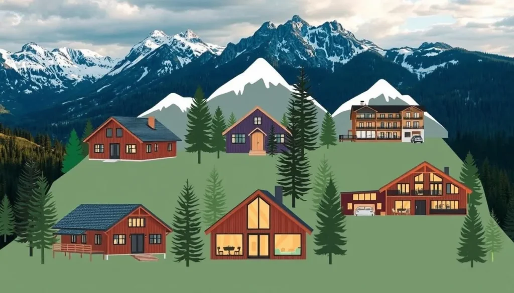 Image of accommodation options near Gaustatoppen, Norway