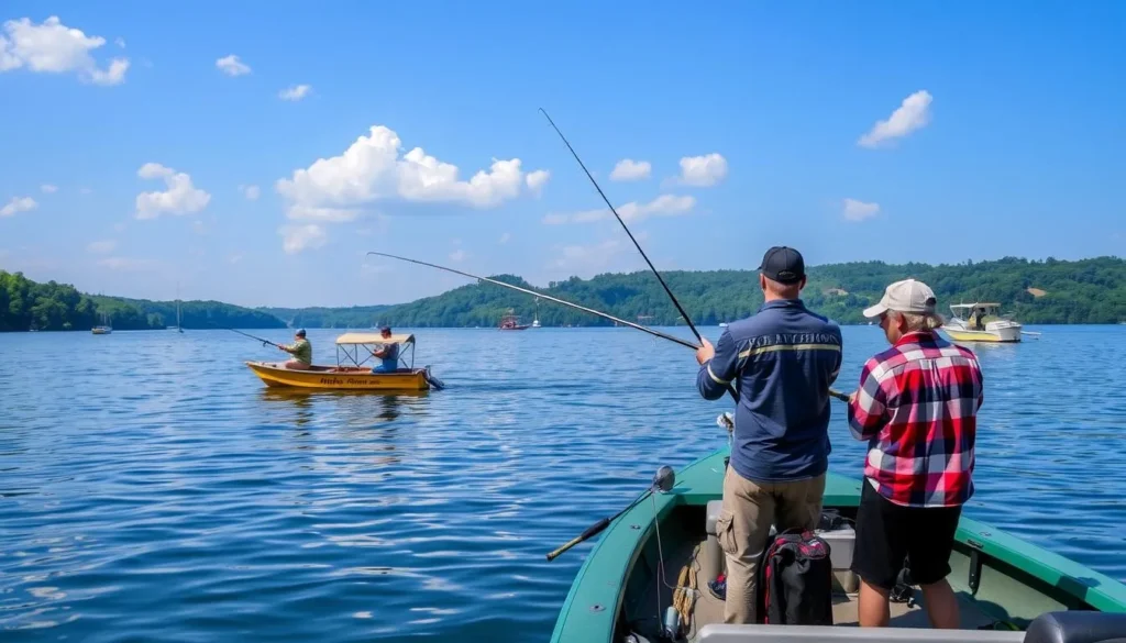 Image of anglers fishing on Lake Vermilion