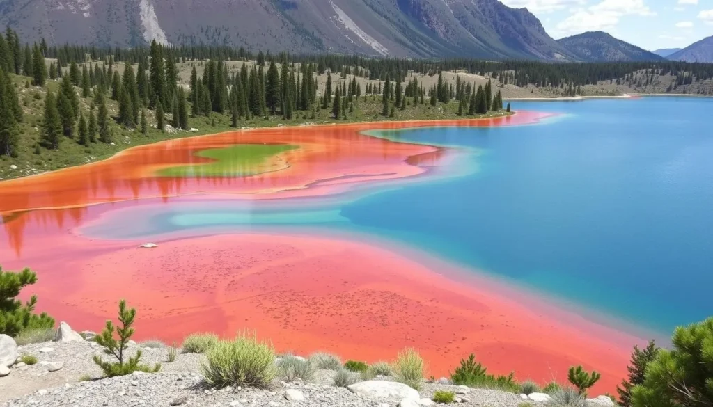 Image of one of the Bench Lakes.