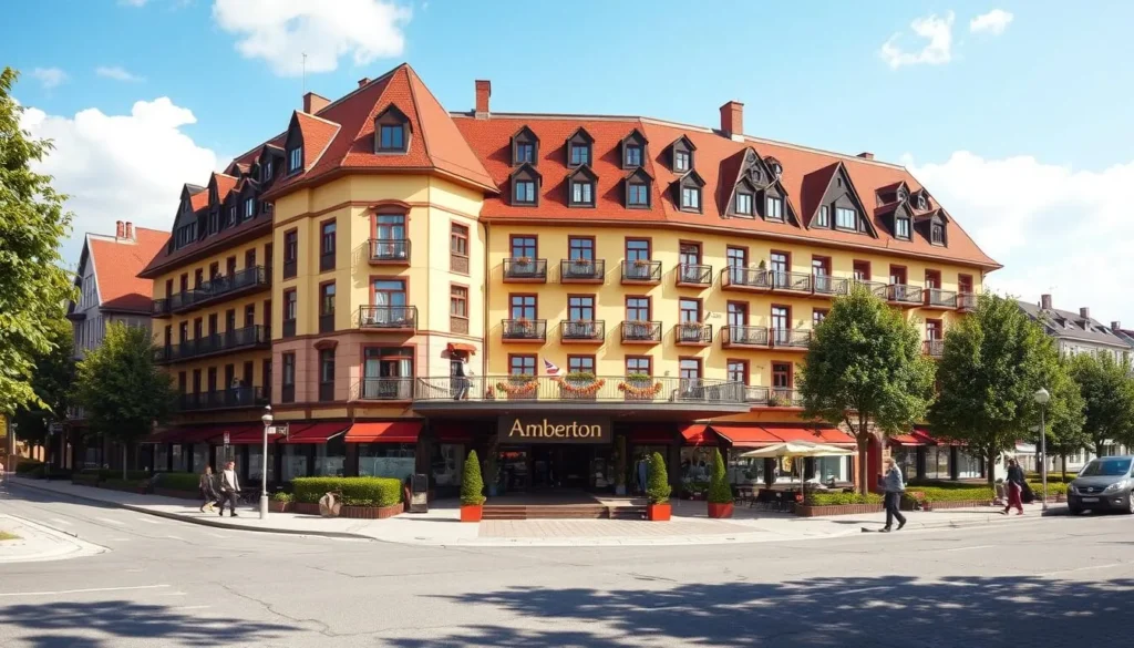 Image of the Amberton Hotel in Klaipeda