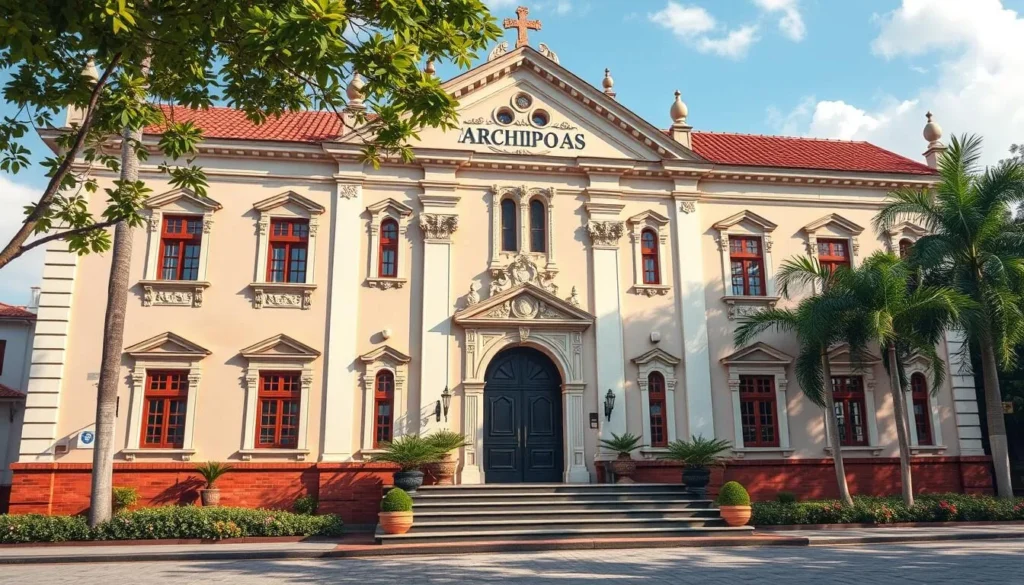 Image of the Archbishop's Palace facade