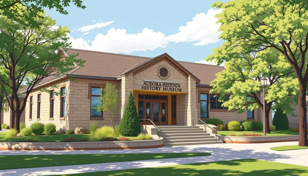 Image of the Aurora History Museum building