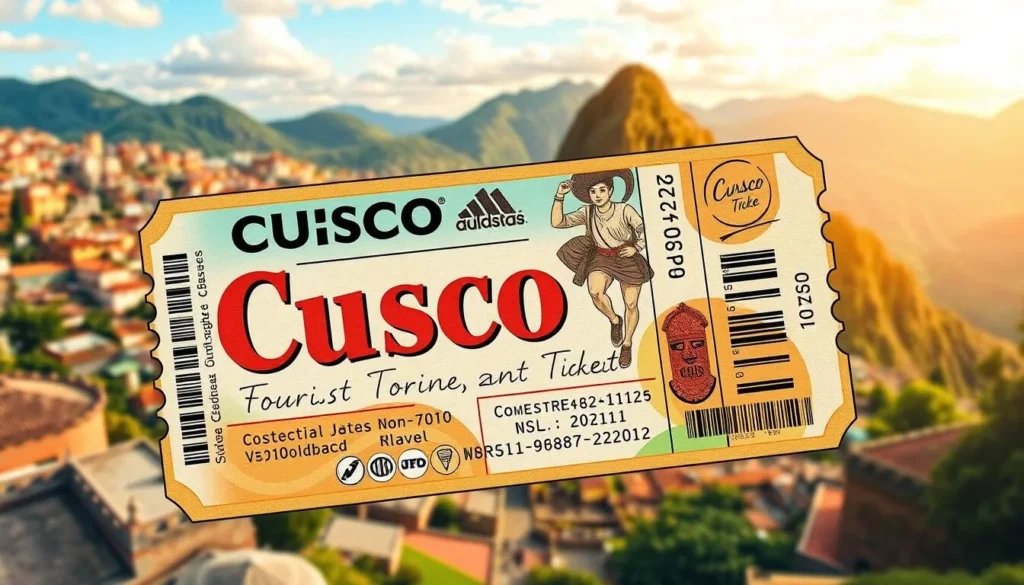 Image of the Cusco Tourist Ticket