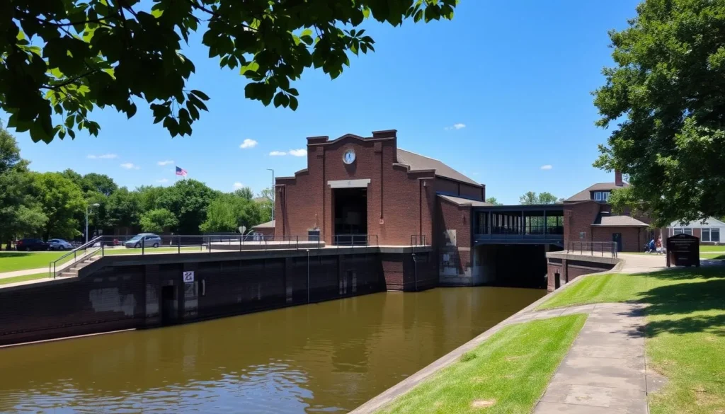 Image of the Erie Canal Lock 21