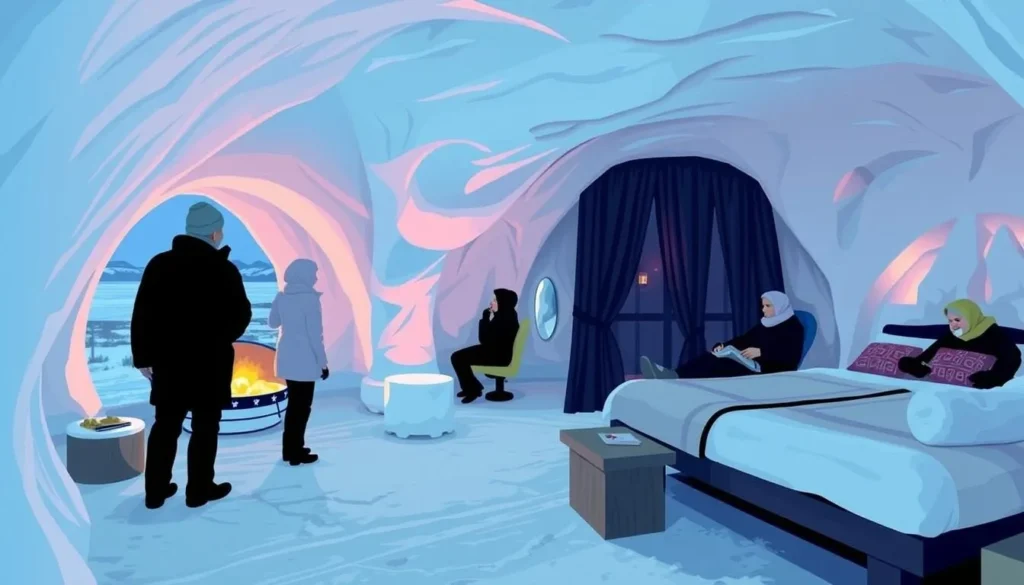 Image of the Icehotel Jukkasjärvi day tour