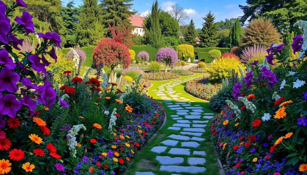 Image of the Kromeriz Flower Garden