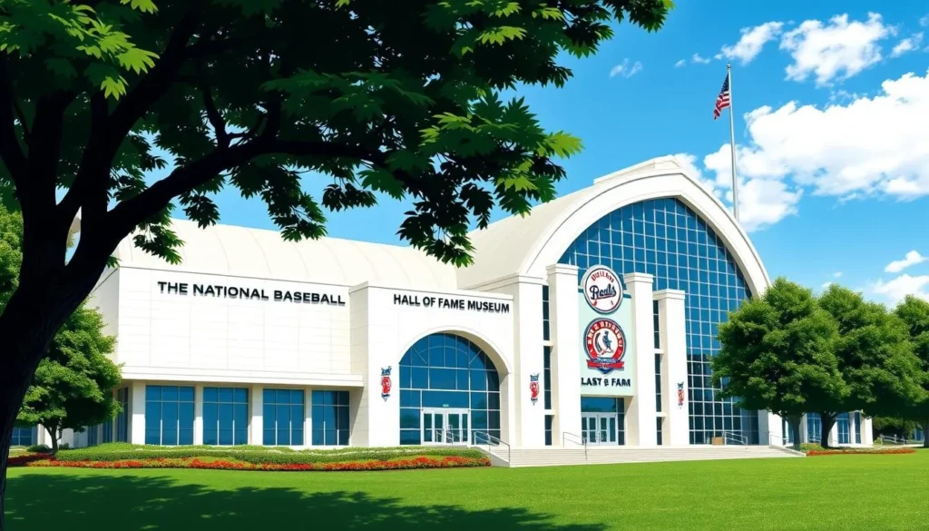 Image of the National Baseball Hall of Fame and Museum Image of the National Baseball Hall of Fame and Museum