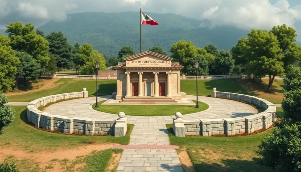 Image of the Ninth Fort Memorial and Museum